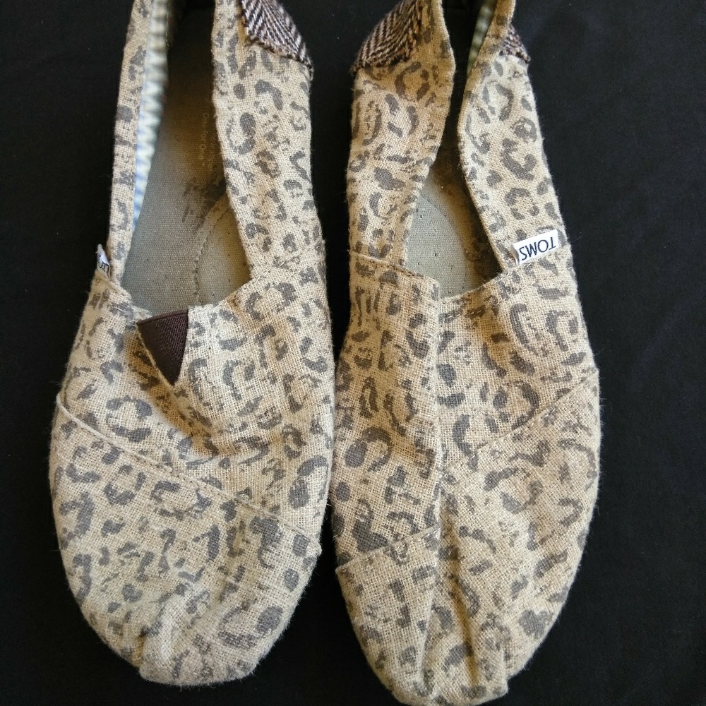 Women Toms Cheetah Print